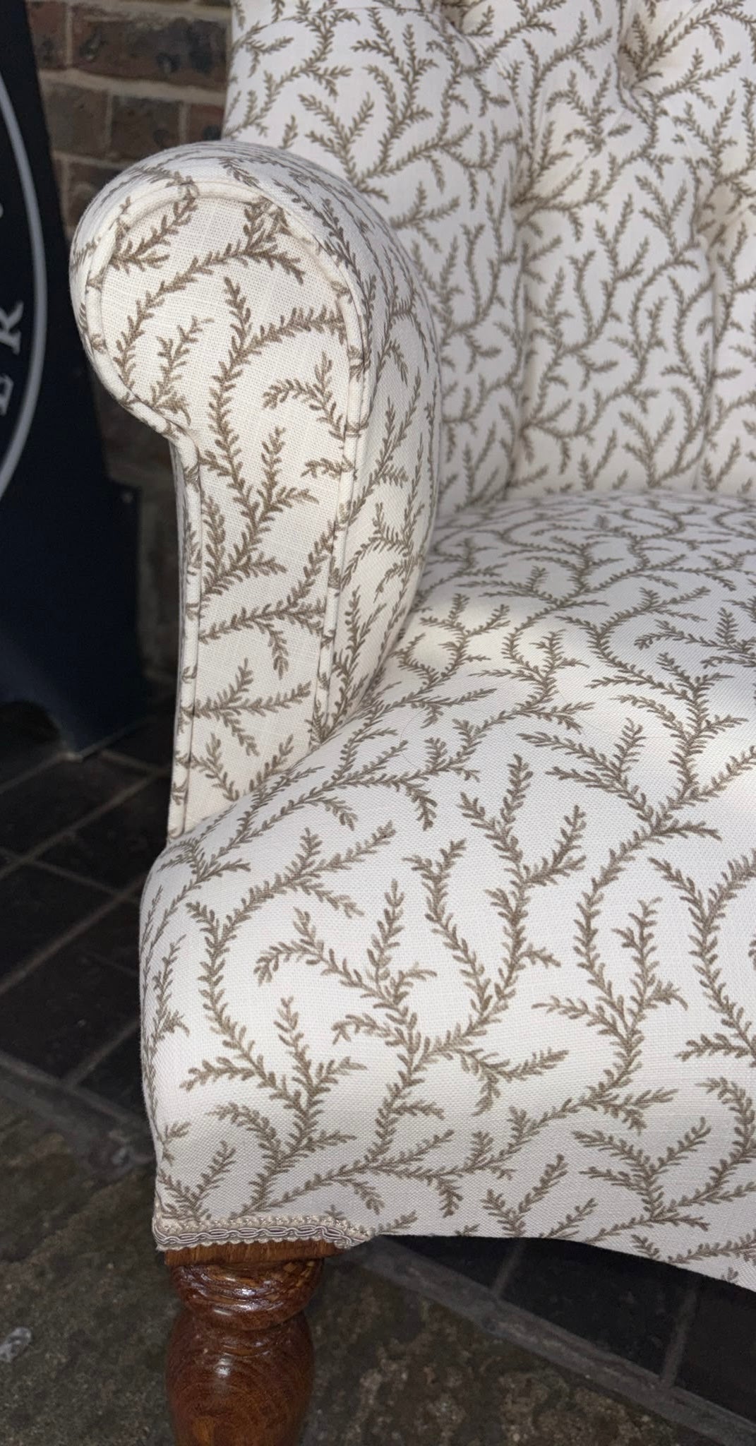 Inaya Natural Armchair