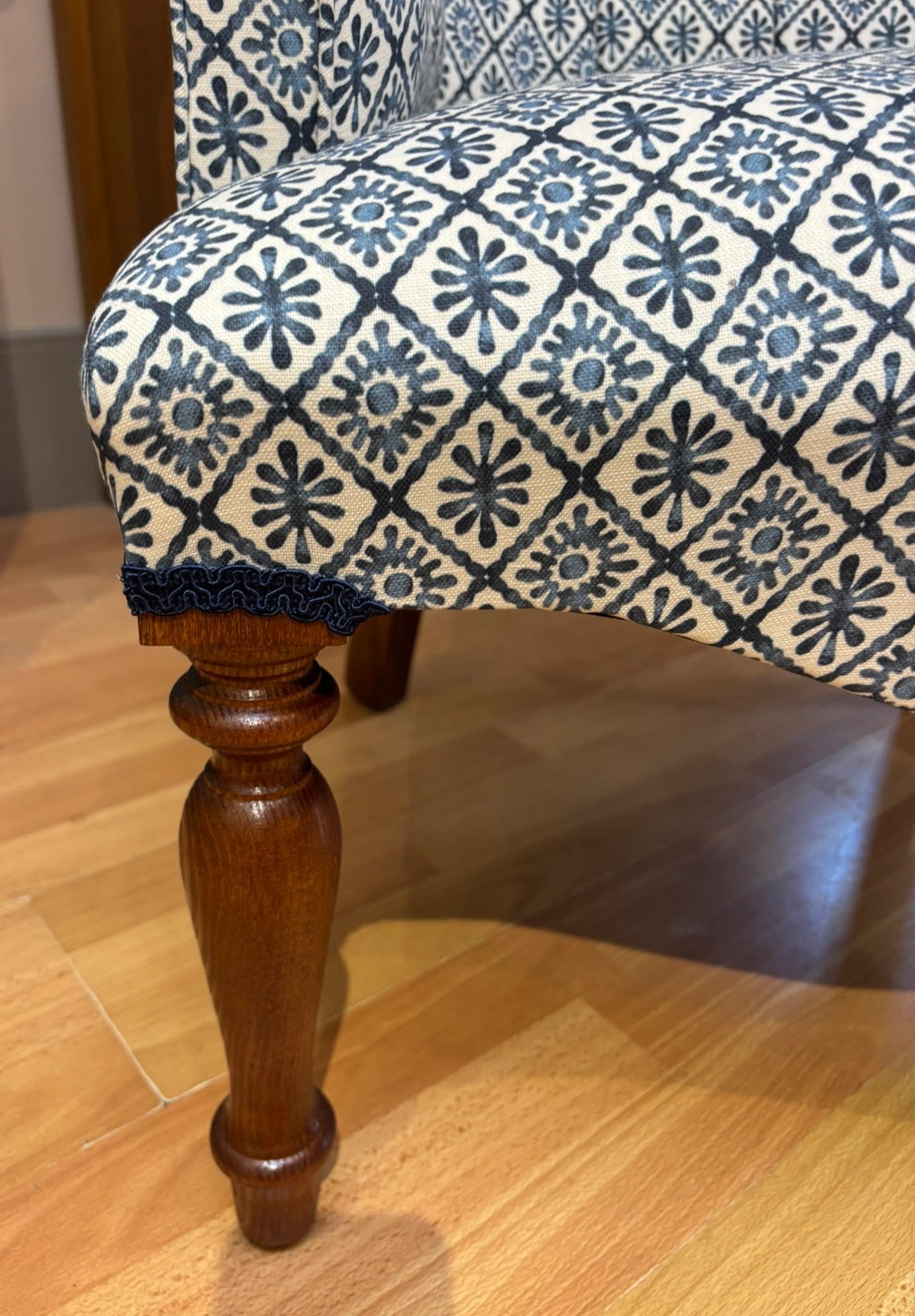 Sumana Indigo Armchair