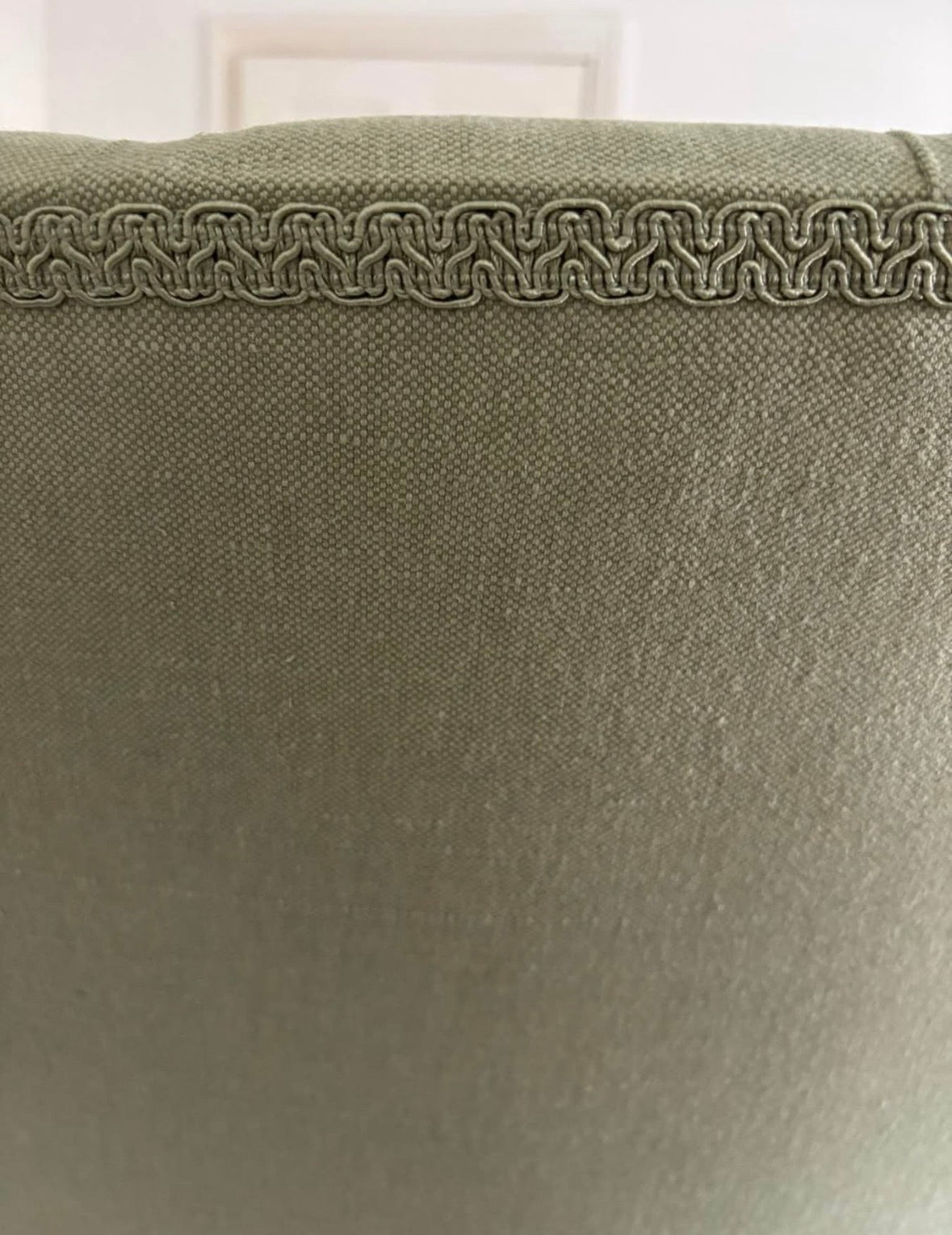 Shani Olive Linen Armchair