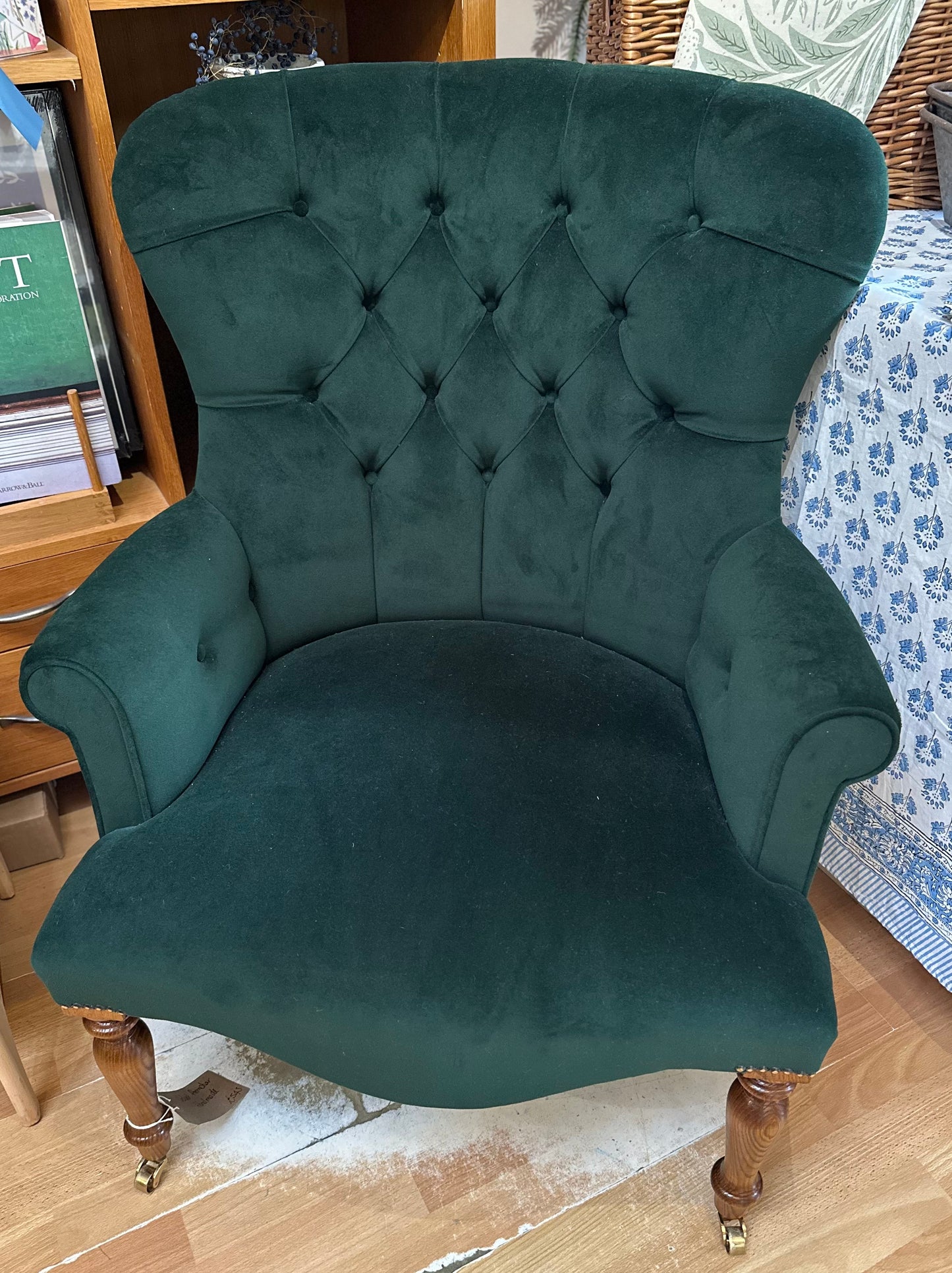 Velvet Armchairs