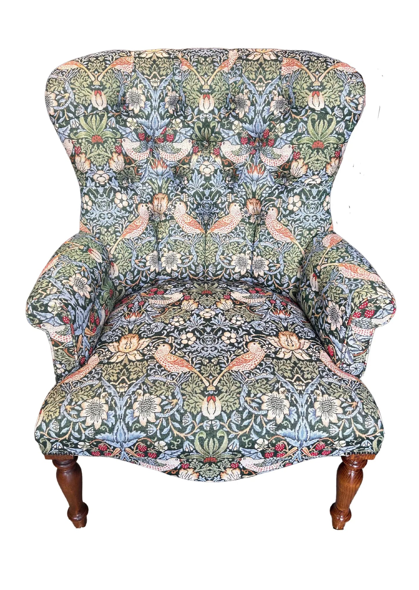 William Morris Strawberry- Thief Armchair