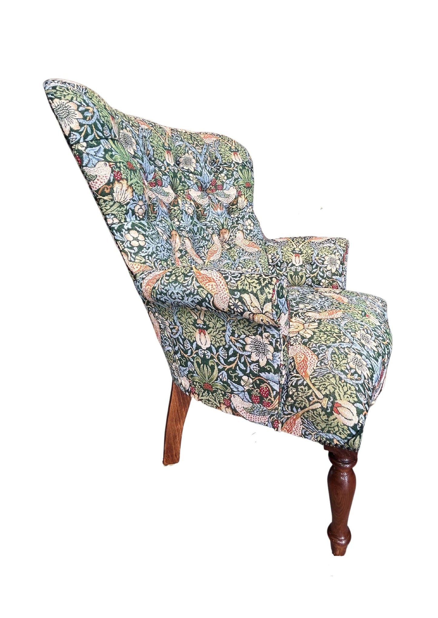 William Morris Strawberry- Thief Armchair