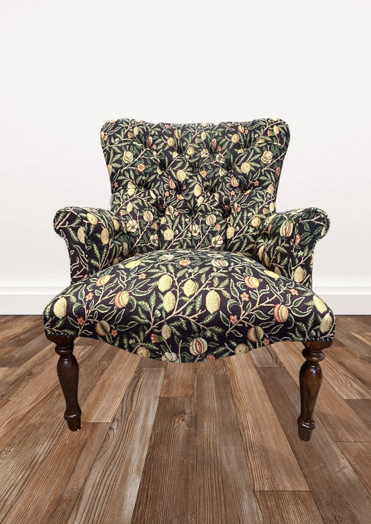 William Morris- Pomegranate Fruit Tree Chair